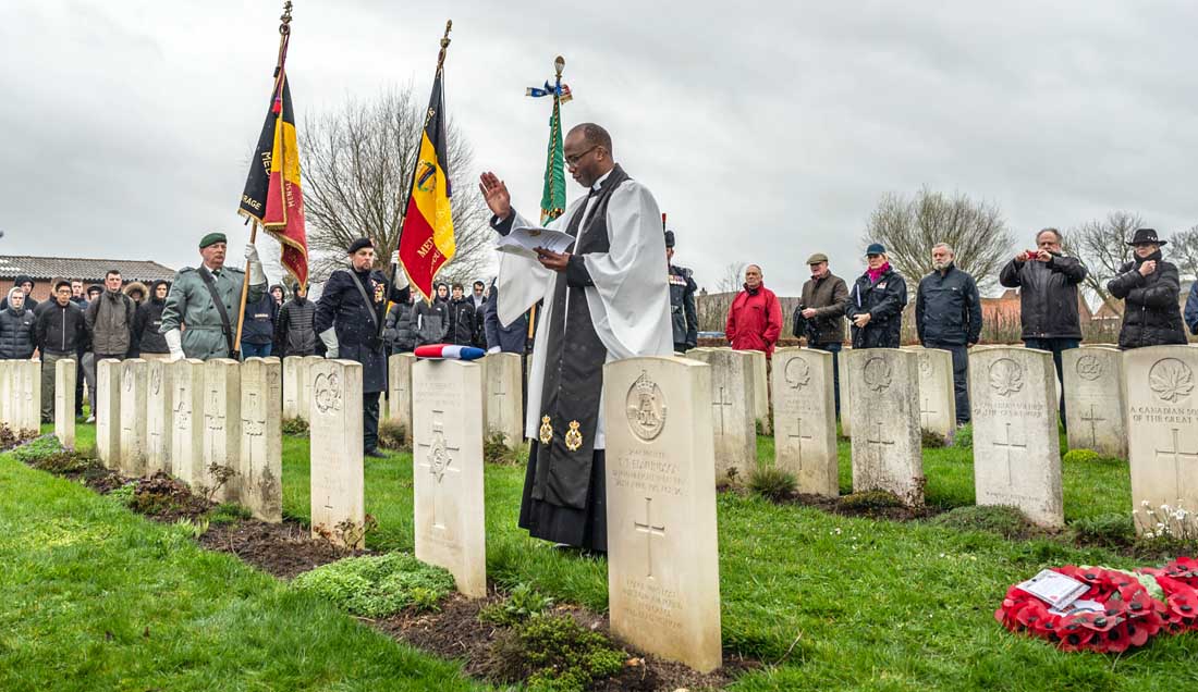 GRAVE OF A WORCESTERSHIRE SOLDIER IDENTIFIED IN BELGIUM