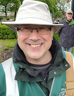 Damon Sugden - CWGC Volunteer