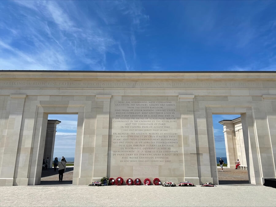 Opening of Normandy Memorial