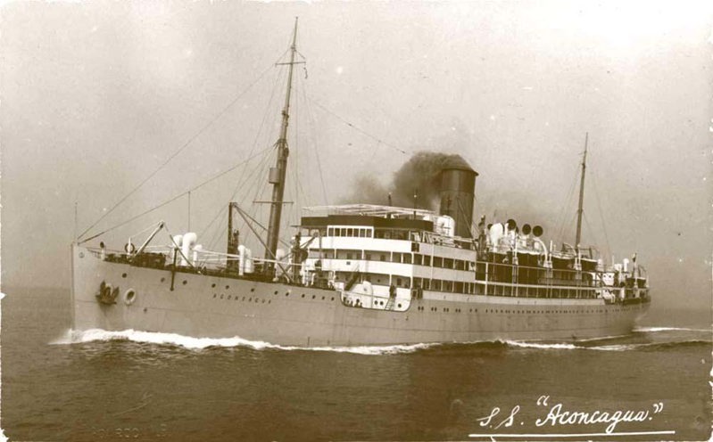 SS Khedive Ismail sailing under her original name