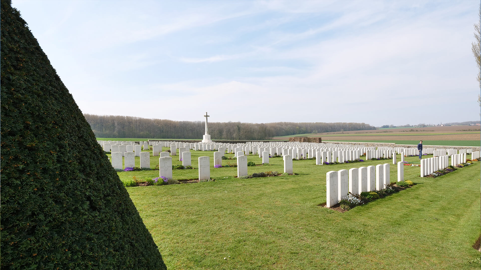 Guards Cemetery, Lesboeufs