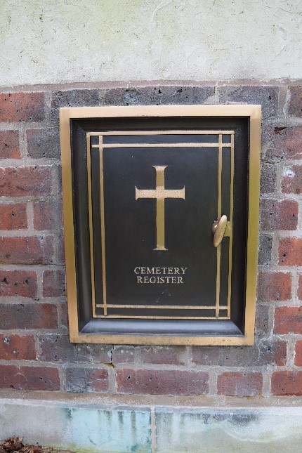 Cemetery Register Box