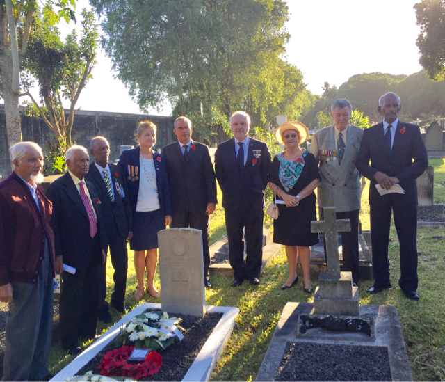 First ANZAC event at CWGC site in Madagascar