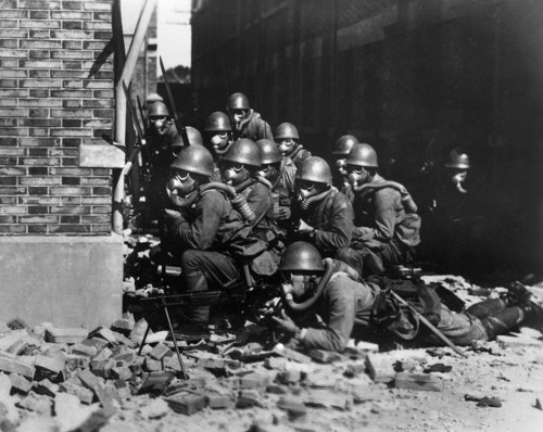 Japanese Naval Special Forces during the Battle of Shanghai, 1937