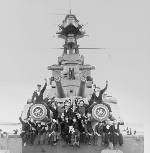 HMS Hood crew