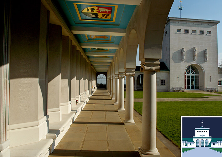 Runnymede Air Forces Memorial archways