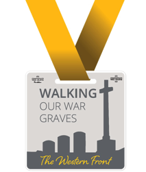 Walking our War Graves medal