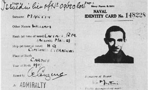 William Martin Identity card