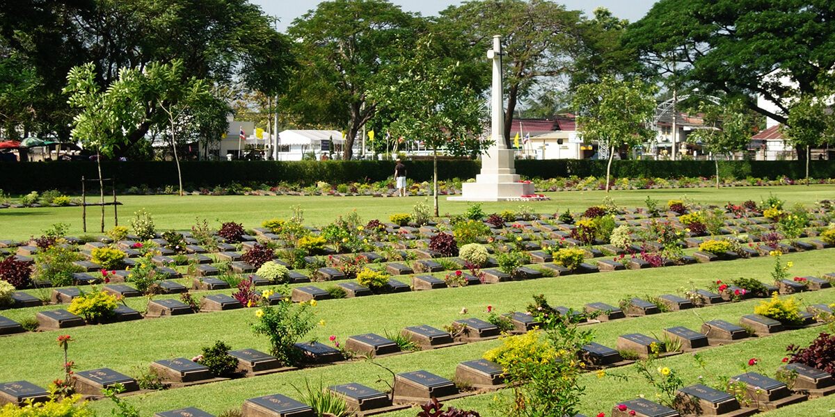 Kanchanaburi War Cemetery, Thailand