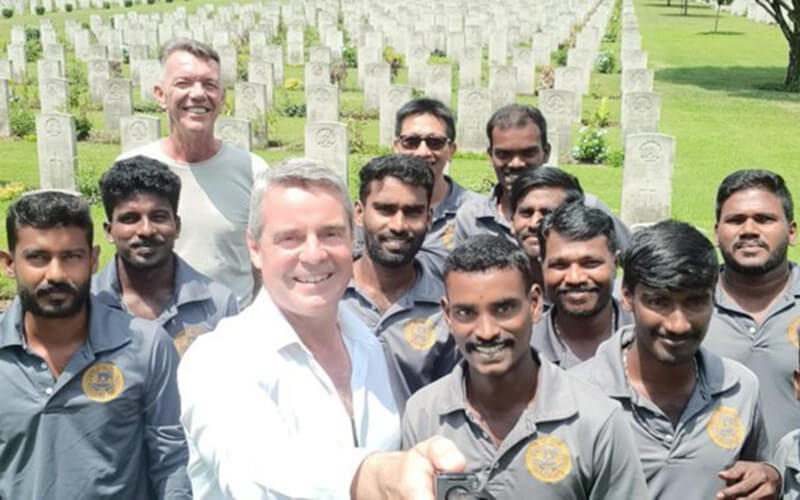 2019 07 27 Singapore Kranji War Cemetery Staff