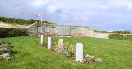 San Carlos Military Cemetery, East Falkland, The Falkland Islands.
