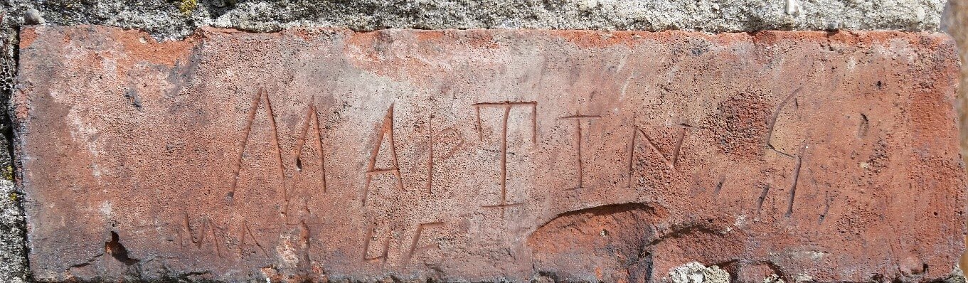 Graffiti On Brick Of The Tower On Top Of Thiapval Memorial